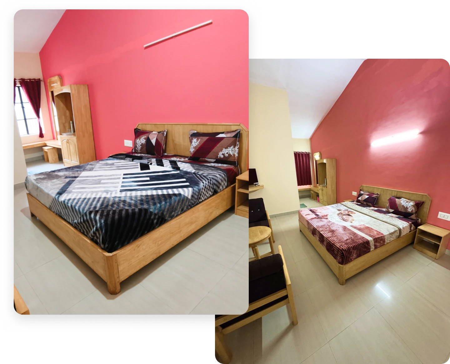 Deluxe rooms at Hill Brook Residency hotel in Kodaikanal